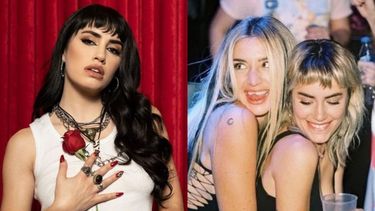 Se ha visto a Lali Espósito muy acaramelada con su colega española Lola Índigo en una fiesta.