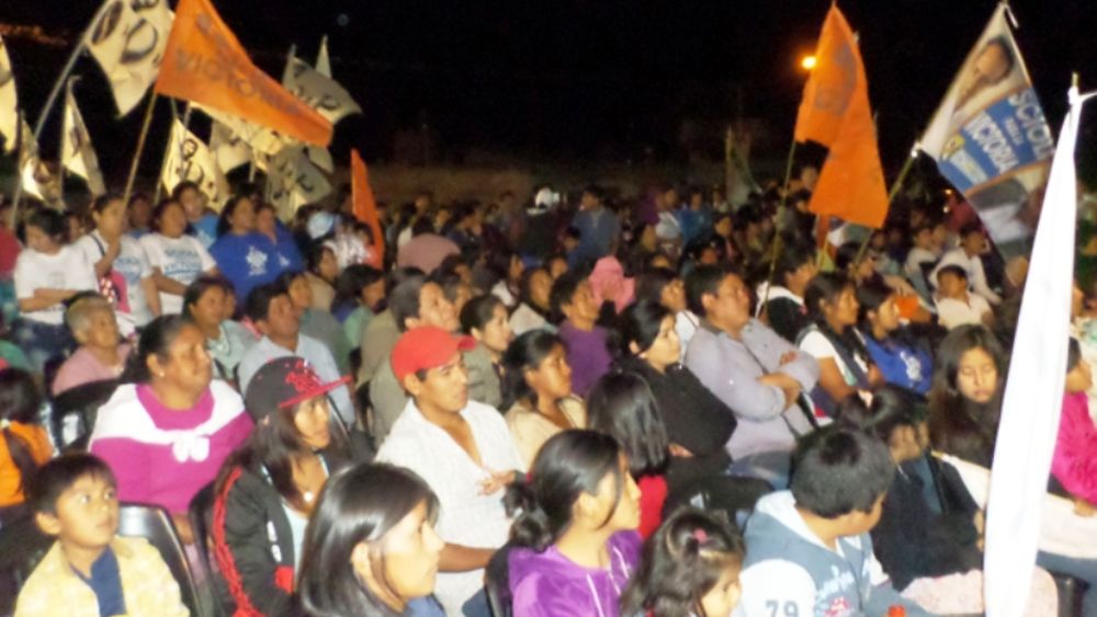 Acto en San Antonio