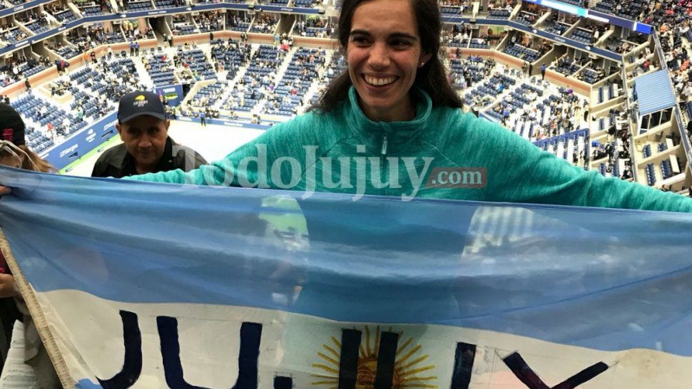 Jujeños alentaron a Juan Martín Del Potro en la final del US Open