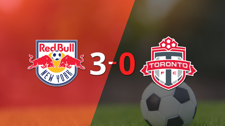 New York Red Bulls le pasó por encima 3-0 a Toronto FC