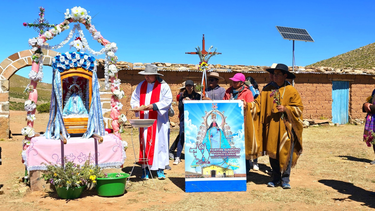Virgen de Copacabana del Abra de Punta Corral. Virgen de Copacabana del Abra de Punta Corral.