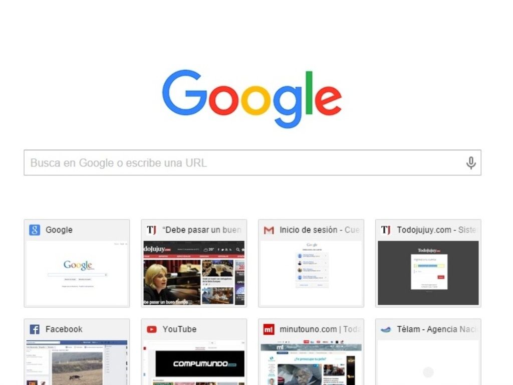 Nuevo logo de Google