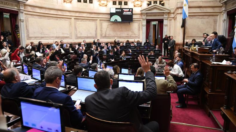 El Senado aprobó un proyecto que limita al Presidente en el uso de los DNU