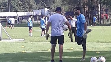 El Laucha ya se entrena con Gimnasia de Jujuy/ Foto de Horacio Calapeña