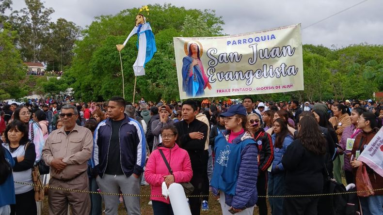 Peregrinación en Río Blanco