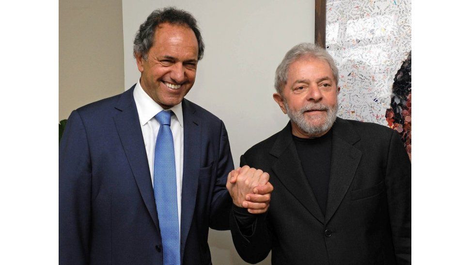 Scioli y Lula