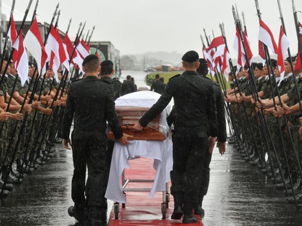 Chapecó llora sus víctimas