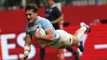 Rodrigo Isgro jugó ante Inglaterra. /Instagram &nbsp;