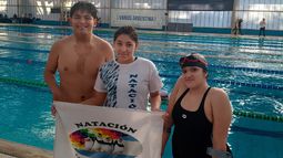 Tres jujeñosbrillaron en el Open Internacional de Natación Paralímpica