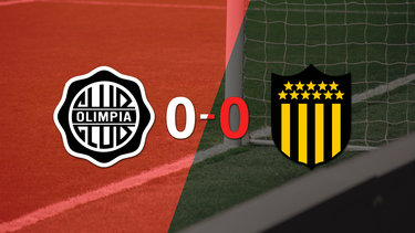 Sin goles, Olimpia y Peñarol igualaron el partido