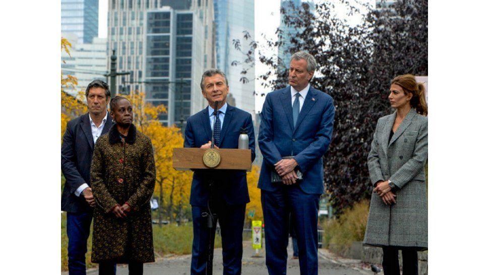 Macri se reúne con inversores y con el secretario general de la ONU