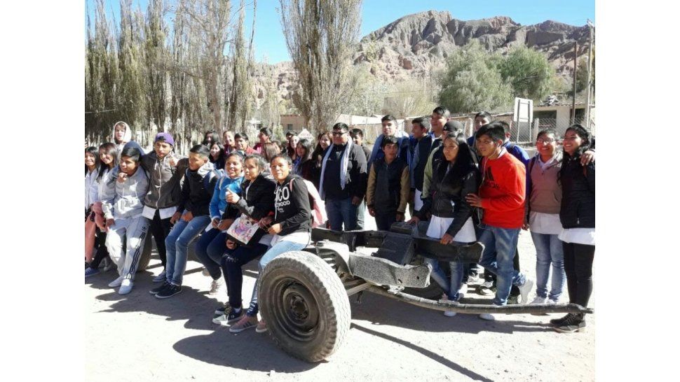 Tilcara presente en la FNE