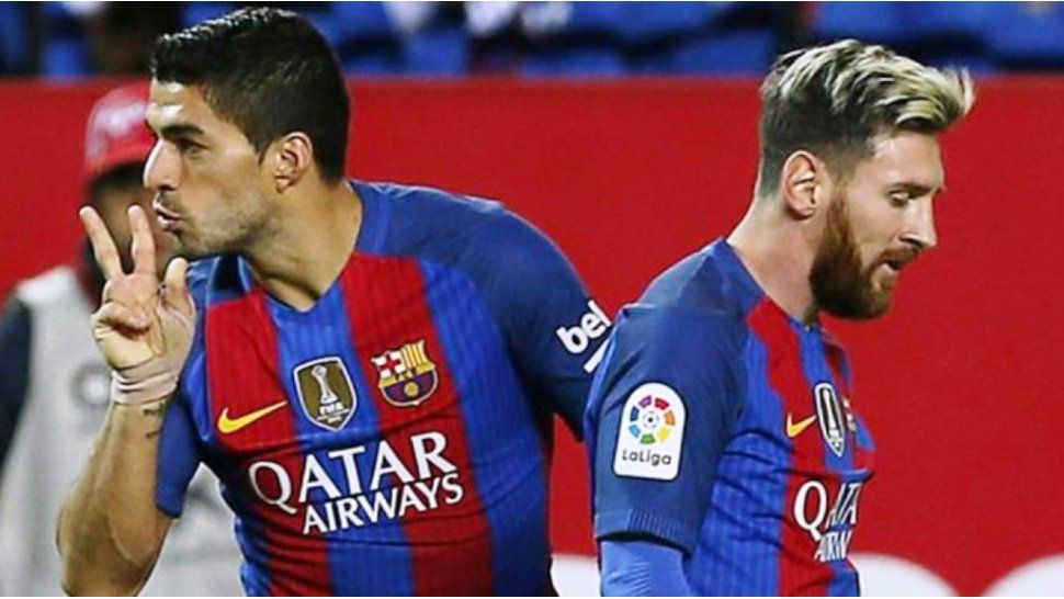 Suárez y Messi