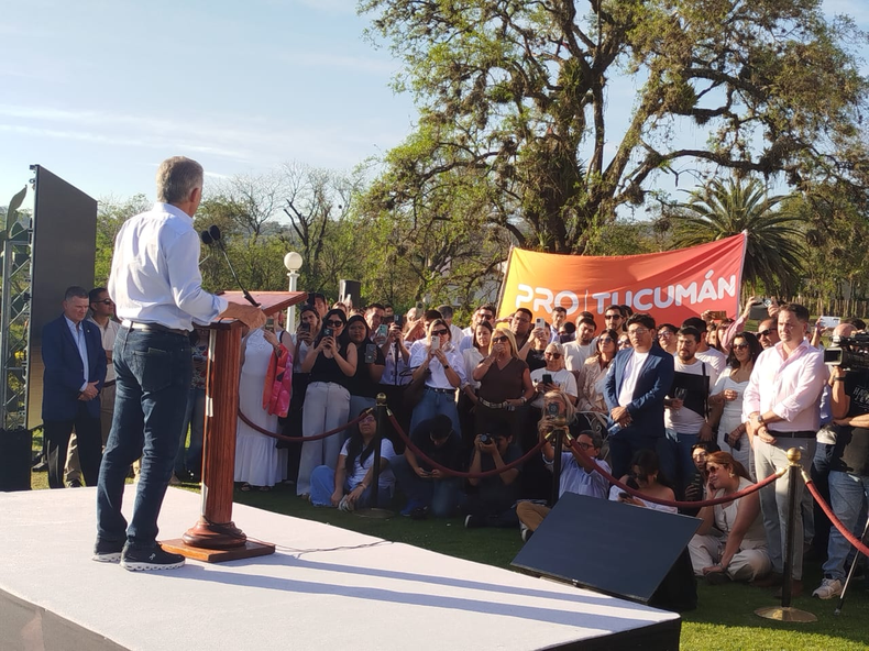 Mauricio Macri en Jujuy.
