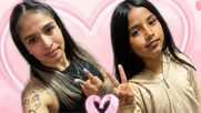 Daiana y Mia Estrada. Daiana y Mia Estrada.