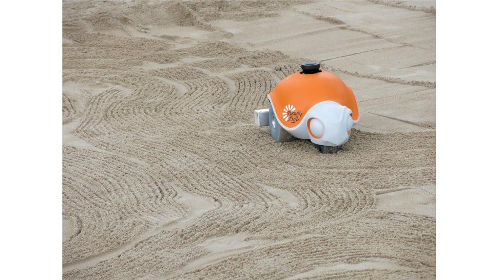 Beachbot el robot dibujante