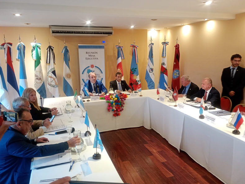 Reunión de la Junta Ejecutiva del Parlamento del Norte Grande en Jujuy.