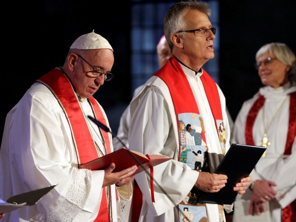 El Papa en Suecia