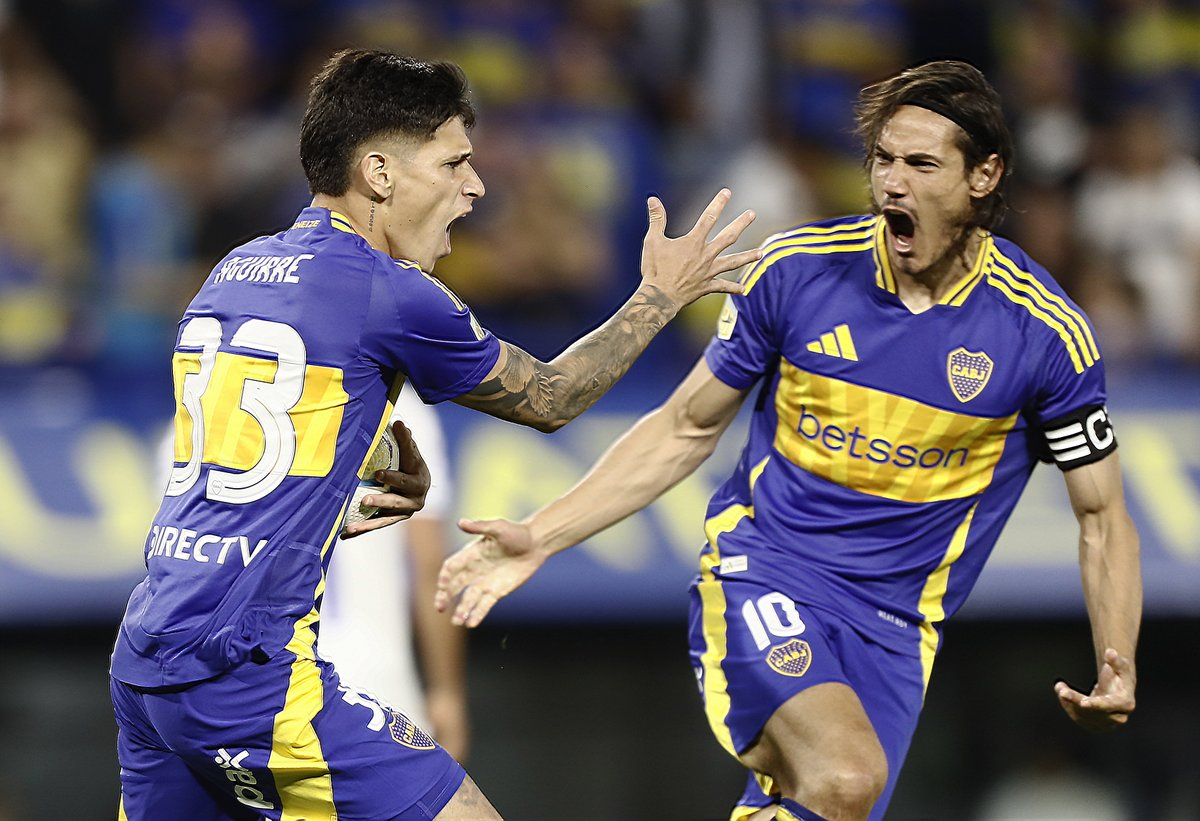 boca juniors lo dio vuelta y goleo 4 a 1 a godoy cruz