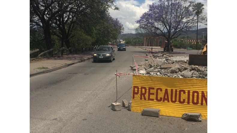 ¡Atención! A partir de hoy el puente Tucumán cambió de sentido por repavimentación en la zona