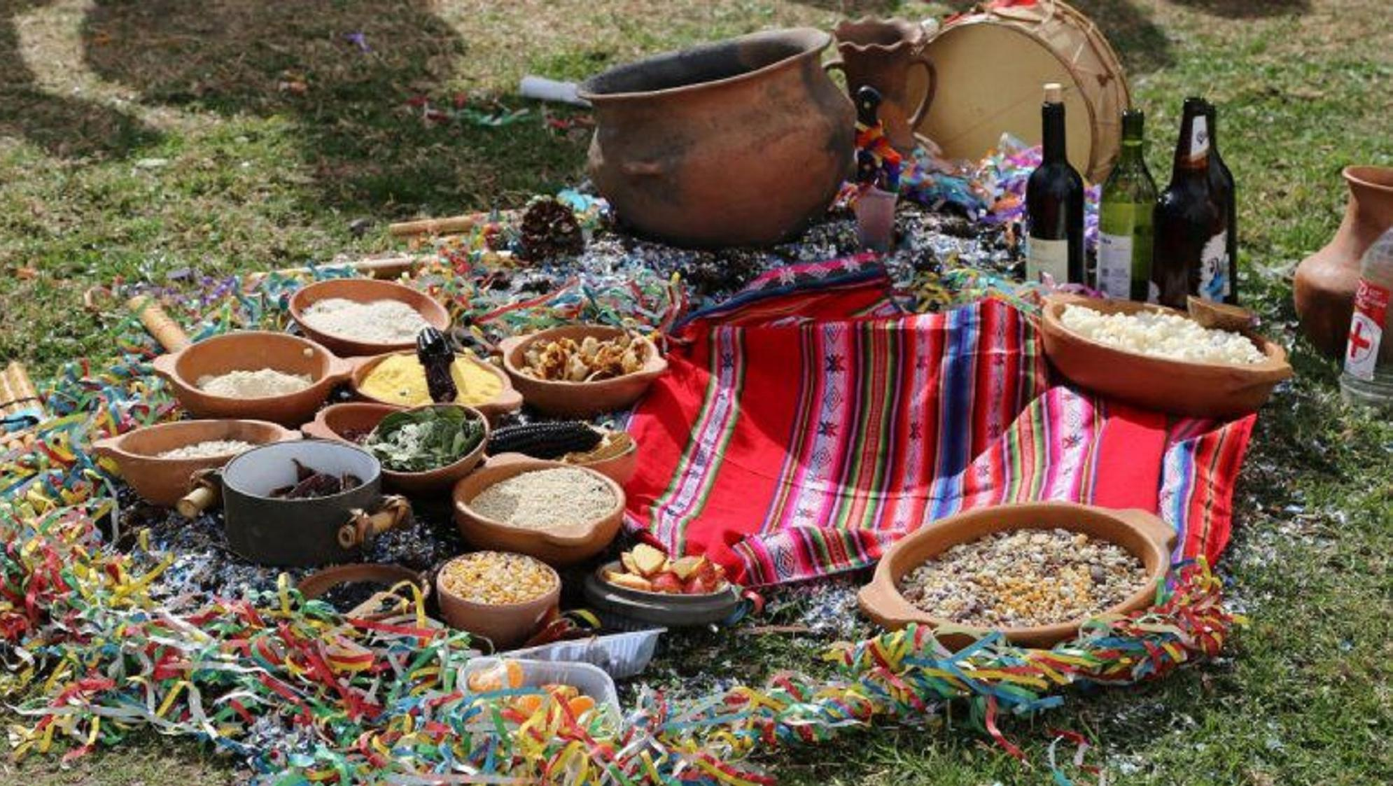 Ritual de la Pachamama.