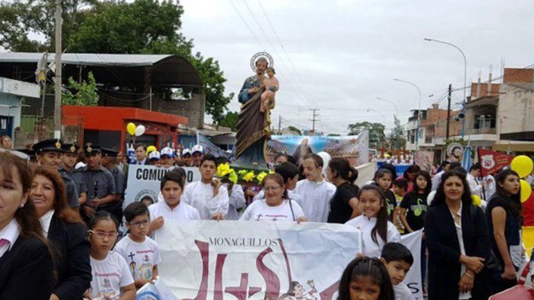 El viernes 18 de marzo se llevará adelanta el noveno día de la Novena en honor a San José en ciudad Perico - imagen de archivo -   