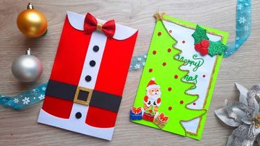 Cómo hacer tu propia tarjeta de Navidad.&nbsp;