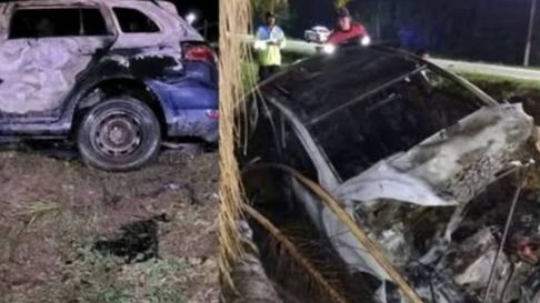 Todo Jujuy | auto incendio monterrico.jpg