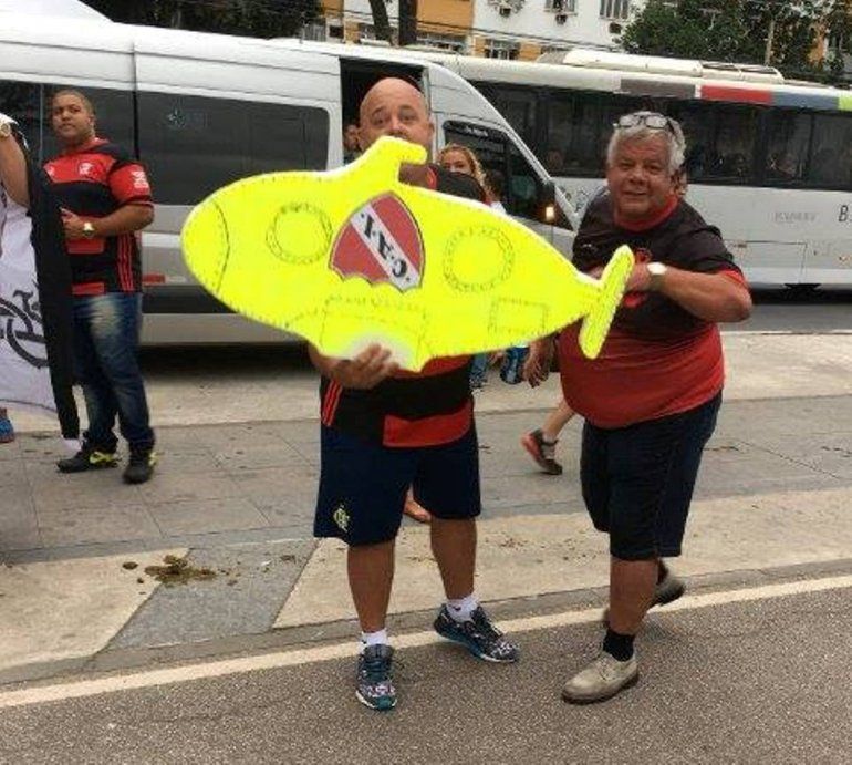 Burla de los hinchas de Flamengo