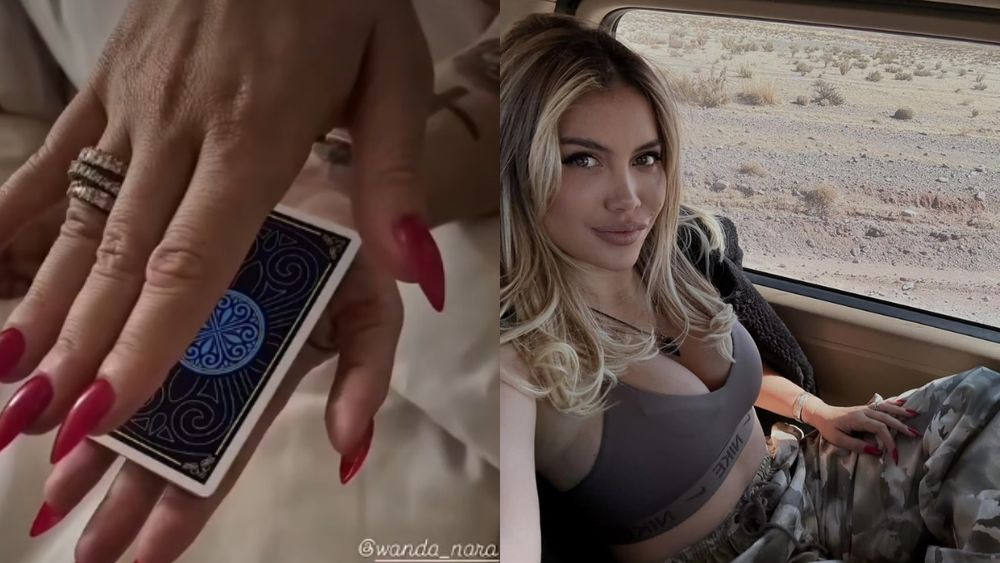 Wanda Nara y una noche de tarot en Purmamarca.
