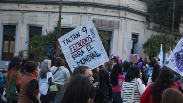 Marcha del Ni Una Menos 2026 en Jujuy.