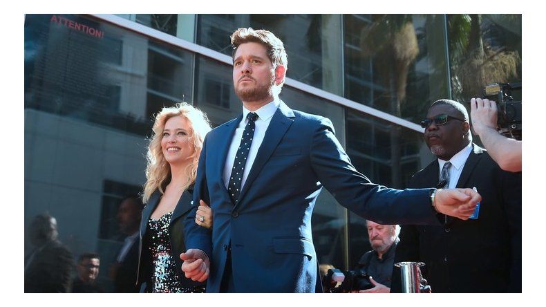 Luisana Lopilato emocionada por una dedicatoria de Bublé
