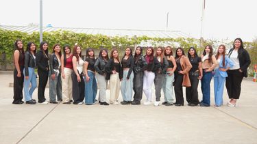 Candidatas de la escuela Marina Vilte para la FNE 2026.