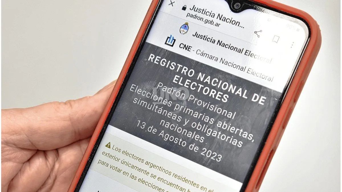 D nde voto en las PASO 2023 consult el padr n electoral