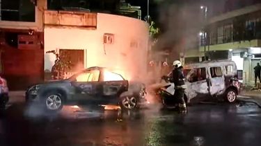 Un quemacoches incendió dos vehículos en Villa del Parque. &nbsp;