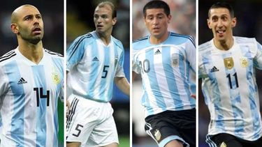 Los mediocampistas ideales de la Selección Argentina