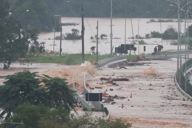 La situación desoladora en el sur de Brasil&nbsp;