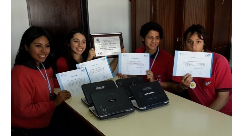 Lucía, Dani, Mauro y Valen