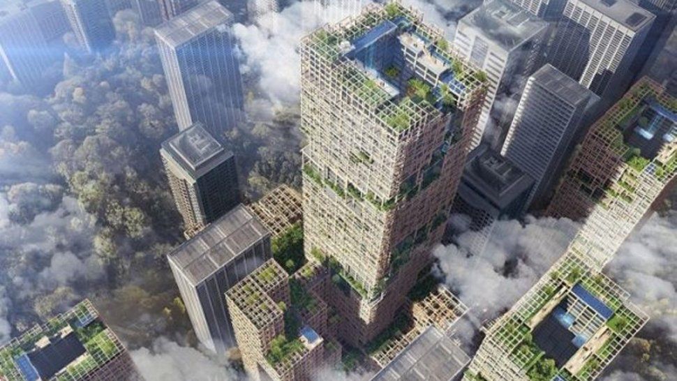 Construirán el rascacielos de madera más alto del mundo para cuidar al medioambiente