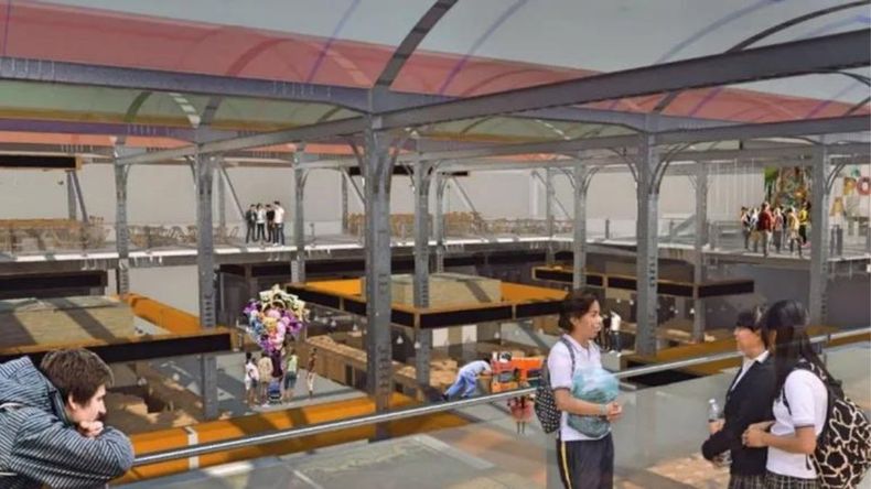 Obras en el Mercado 6 de Agosto en San Salvador de Jujuy (Foto ilustrativa)&nbsp;