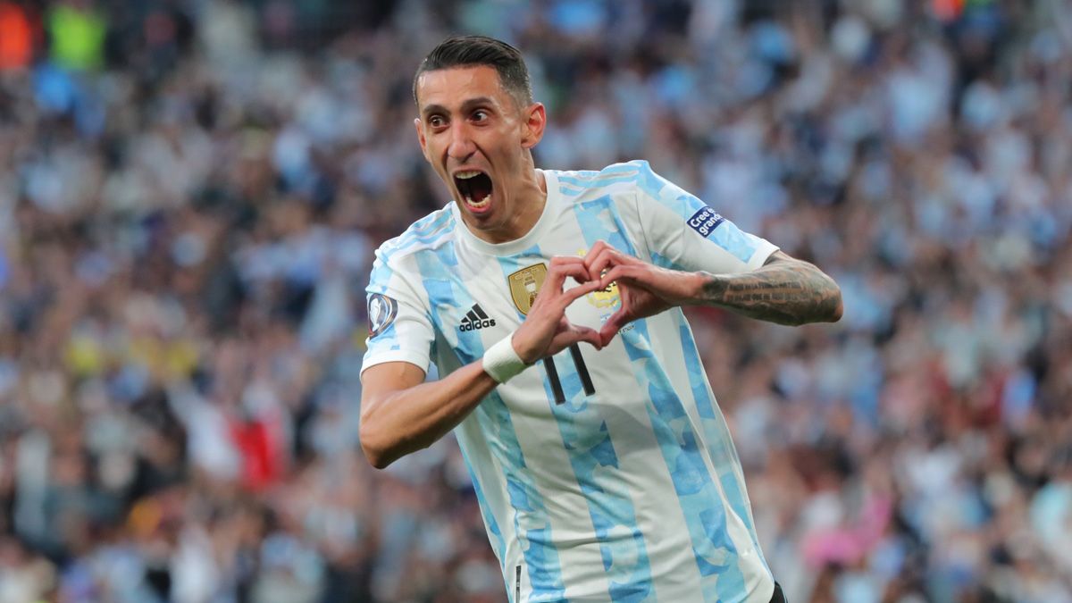 Ángel Di María marcó el 2 a 0.