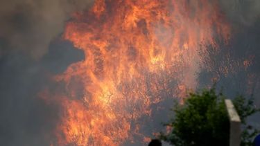 Córdoba: por los incendios debieron evacuar un pueblo entero