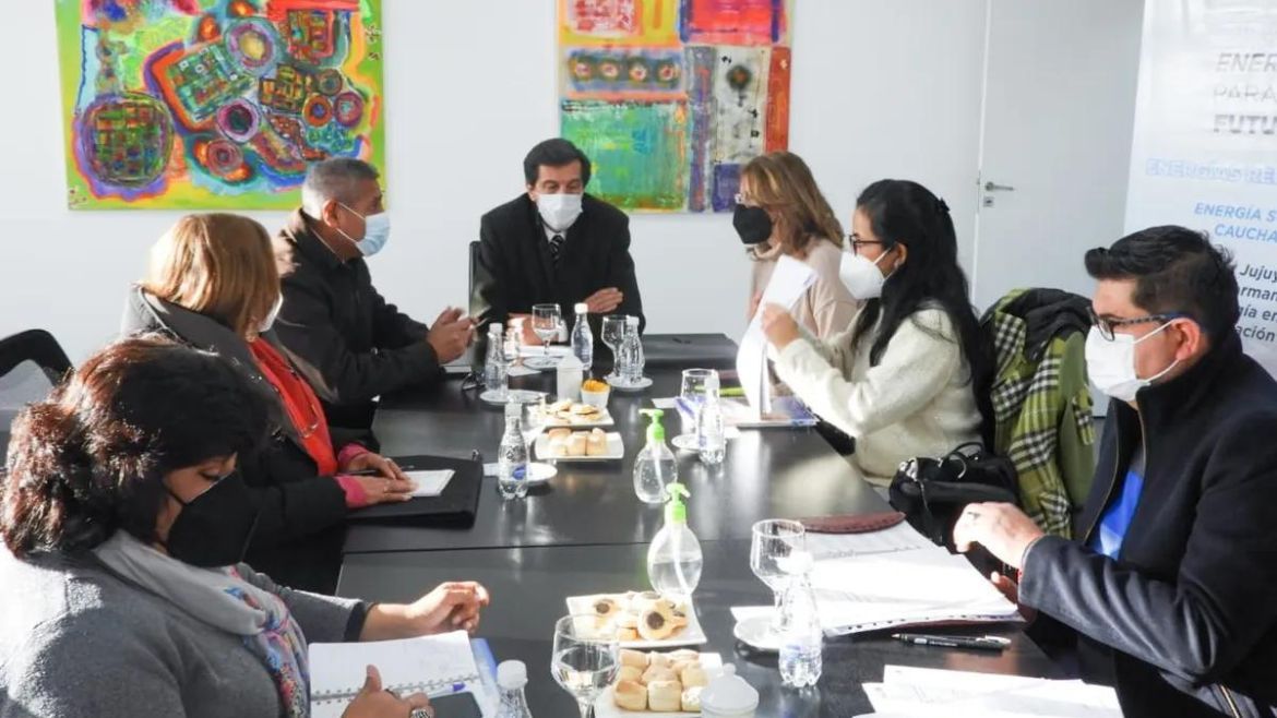 Paritarias 2022 reunión con sindicatos educativos (Archivo)