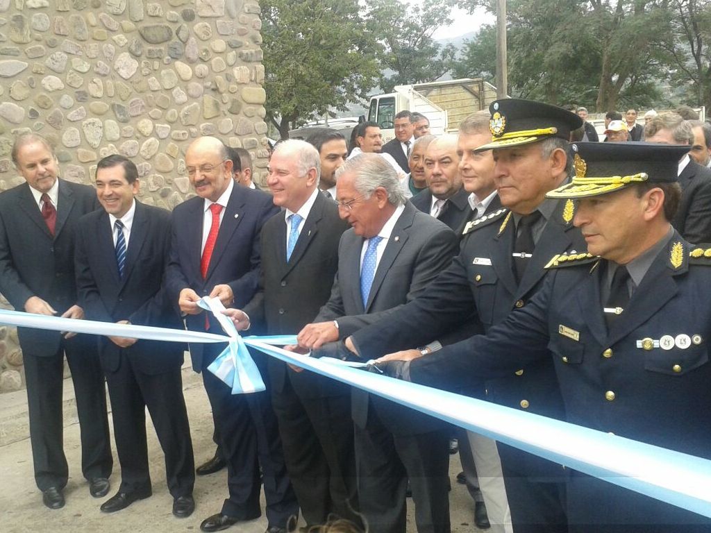 Inauguración de la Central de Policía