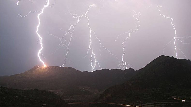 Alerta amarilla por tormentas fuertes en Jujuy