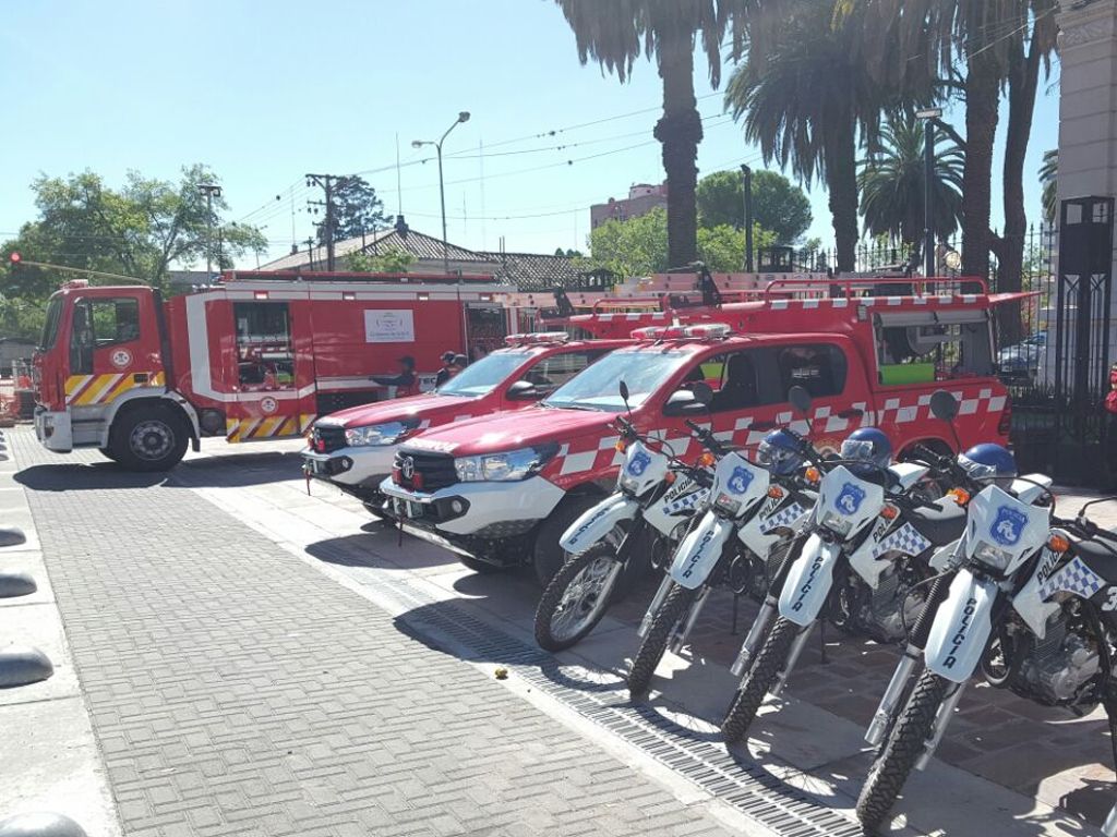 Equipamiento que se entregó