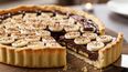 Receta de tarta de banana y chocolate.