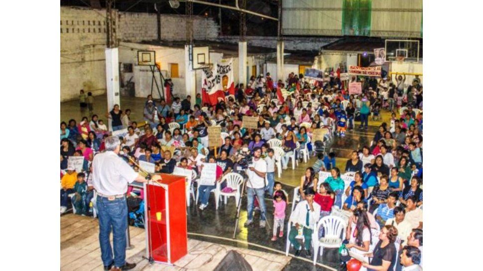 Reunión con vecinos