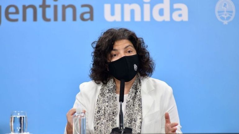 La ministra de Salud de la Naci&oacute;n Carla Vizzotti. /Archivo