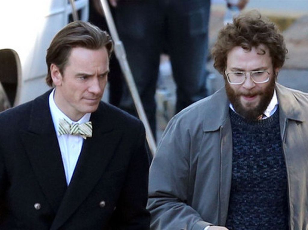 Michael Fassbender y Seth Rogen